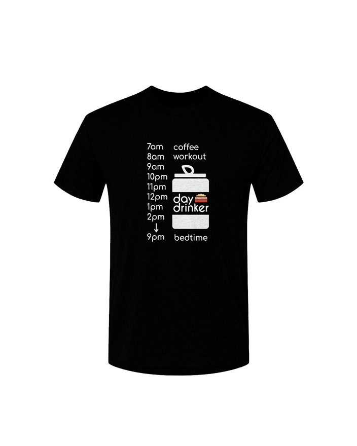 Mens "Daily Schedule" Lightweight Tee