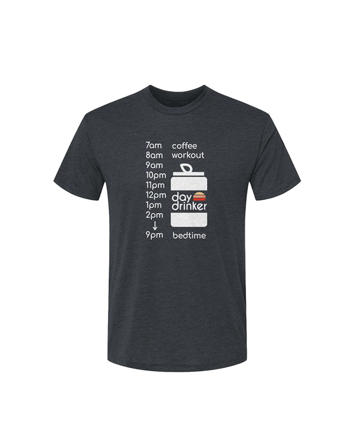 Mens "Daily Schedule" Lightweight Tee