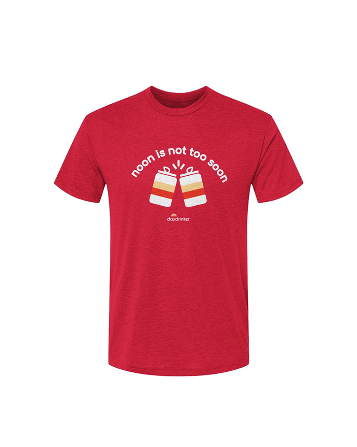 Mens "Noon is Not too Soon" Lightweight Tee