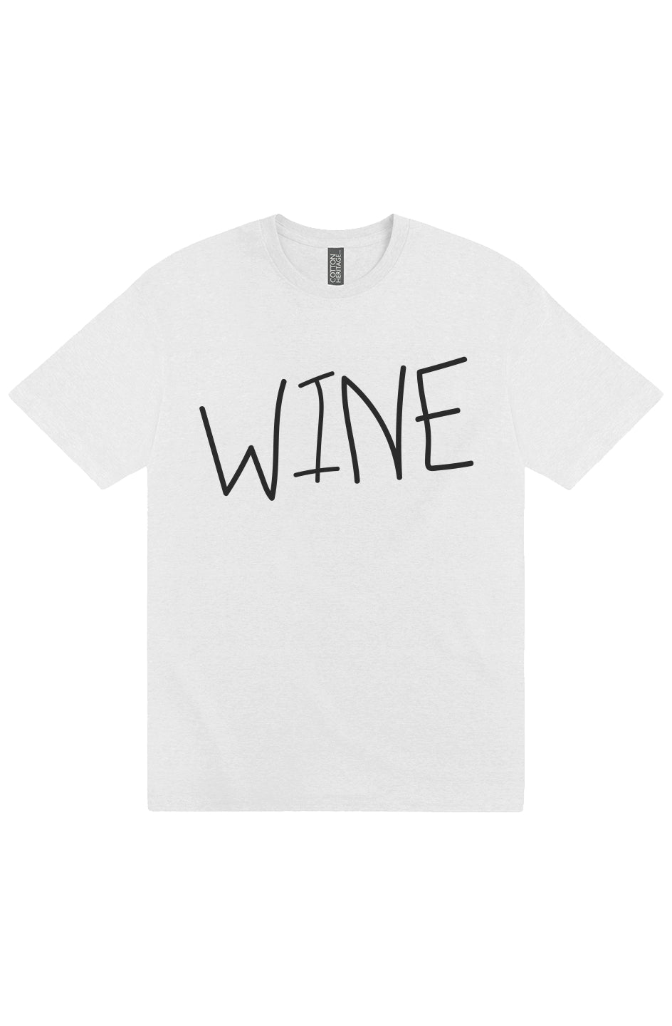 Mens "WINE" Heavyweight Tee