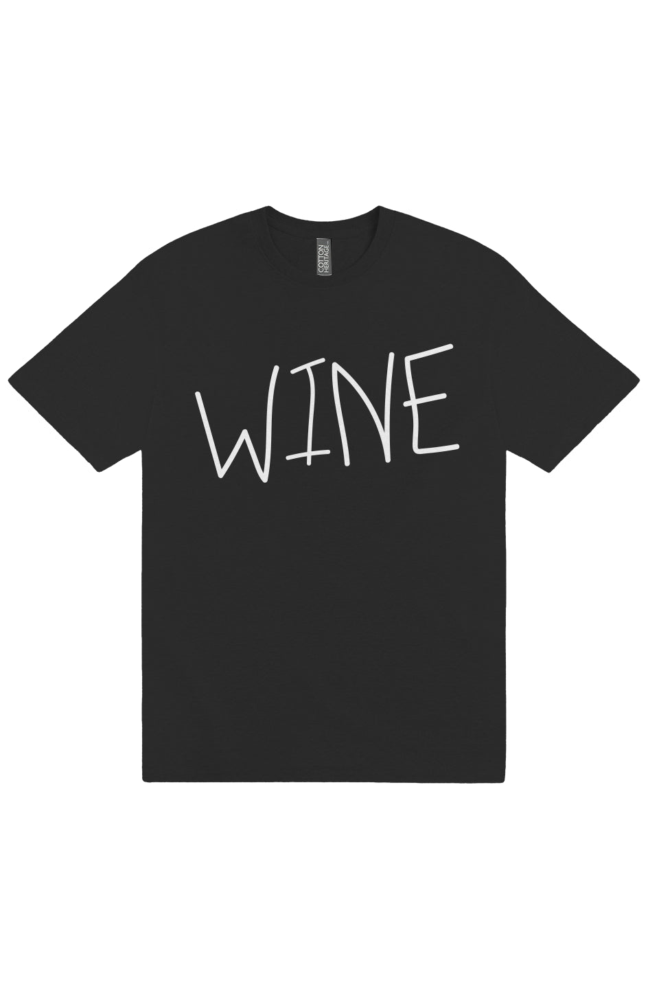 Mens "WINE" Heavyweight Tee