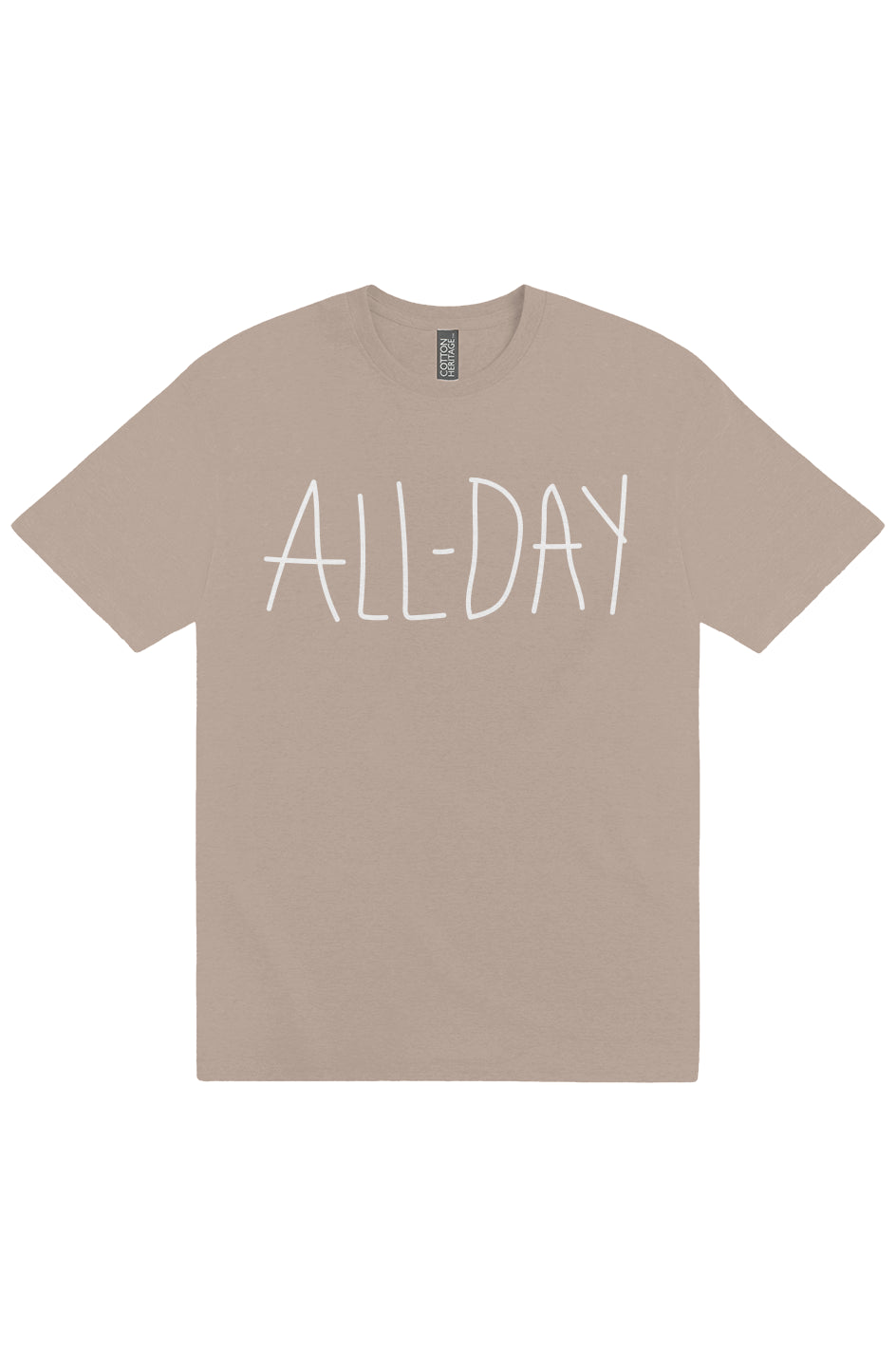Mens "ALL DAY" Heavyweight Tee