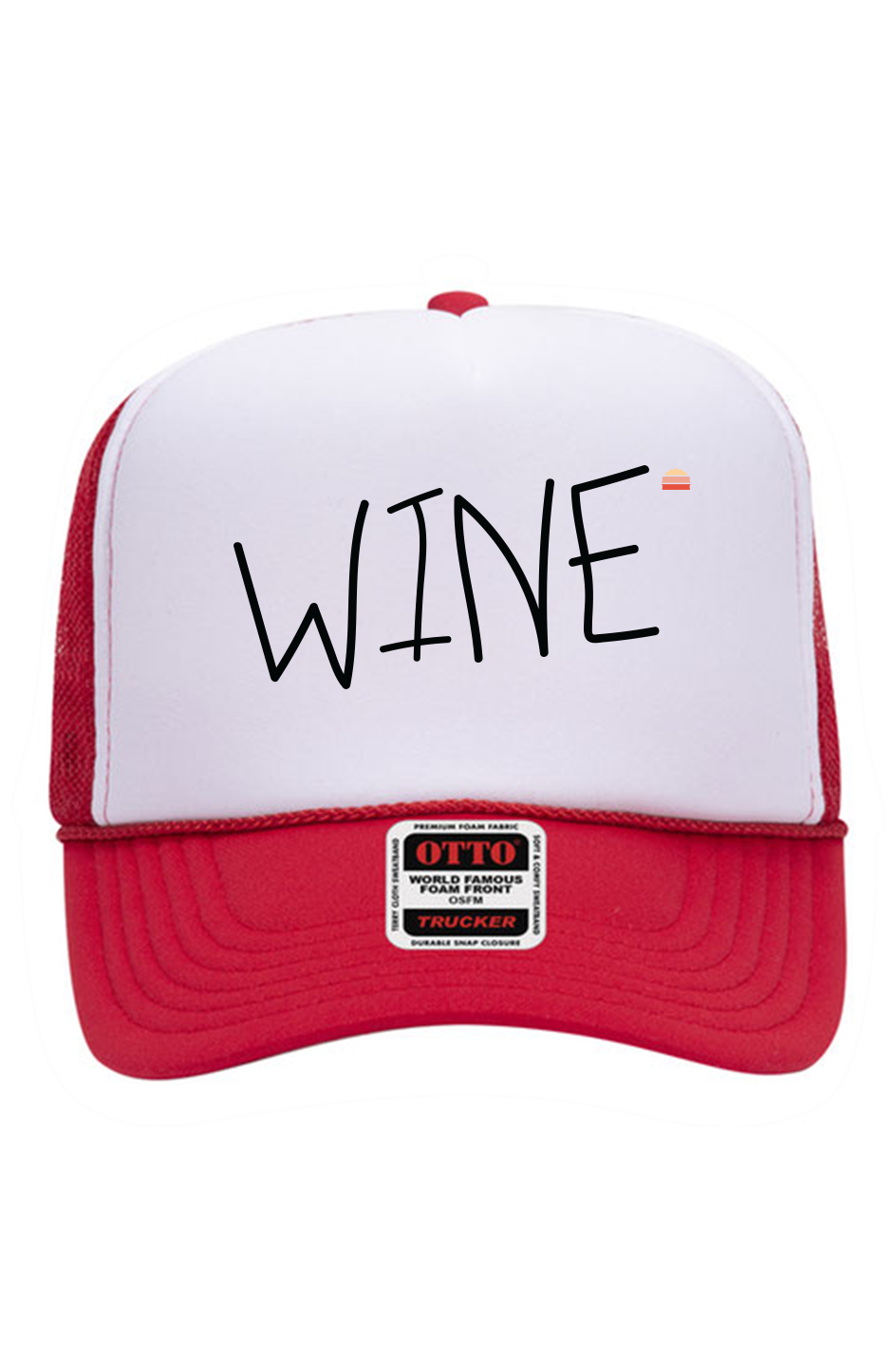 "WINE" Foam Cap