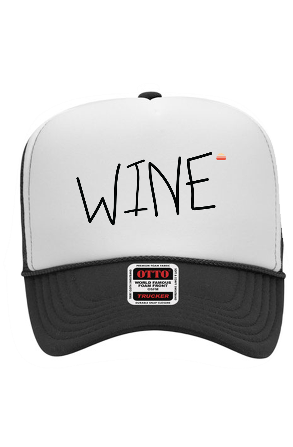"WINE" Foam Cap