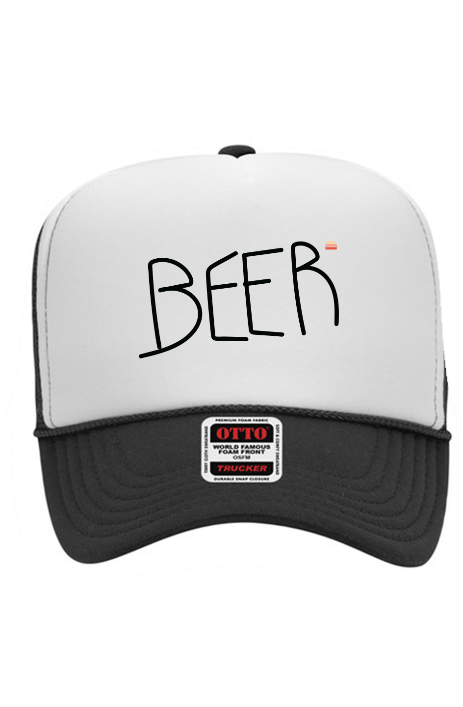 "BEER" Foam Cap