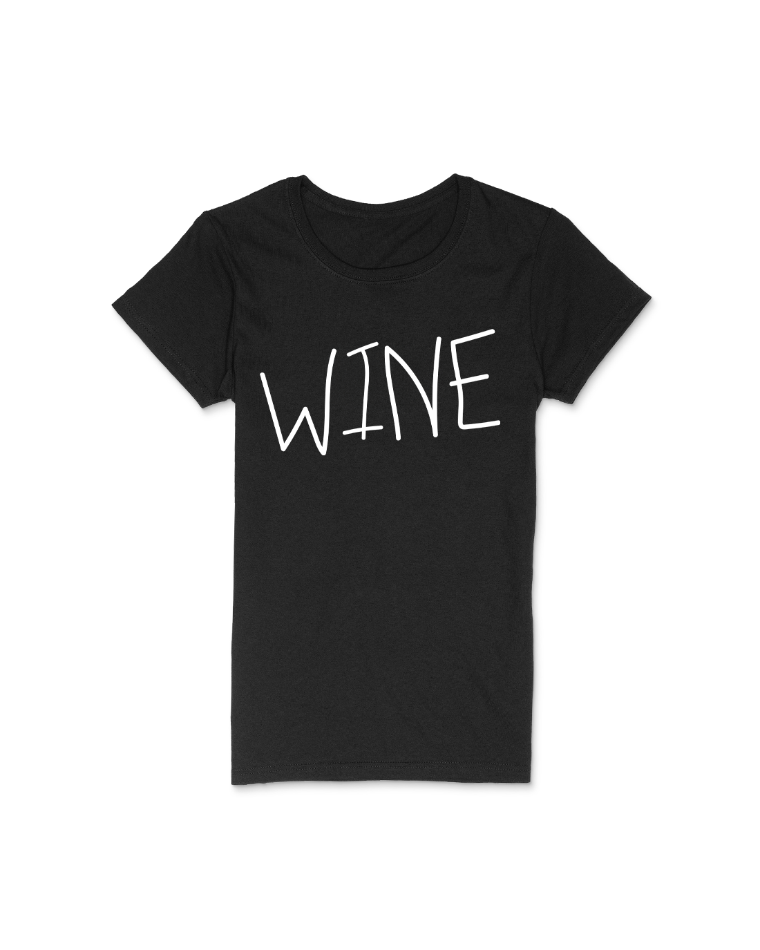 Womens "WINE" Tee