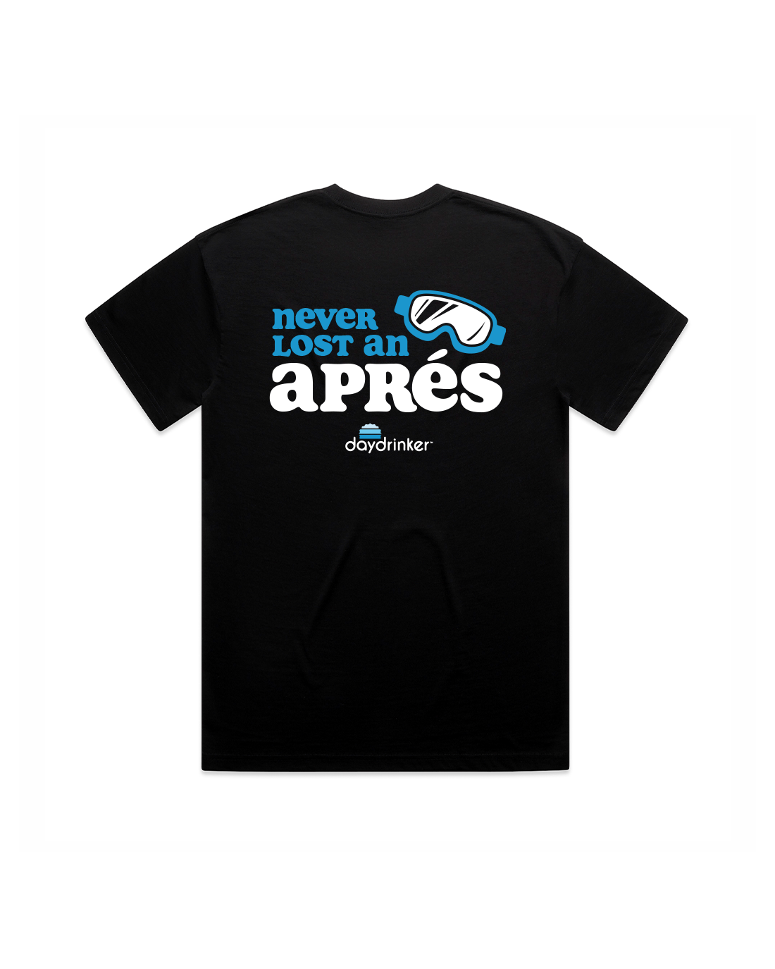 Mens "Never Lost an Apres" Mens Heavyweight Shirt