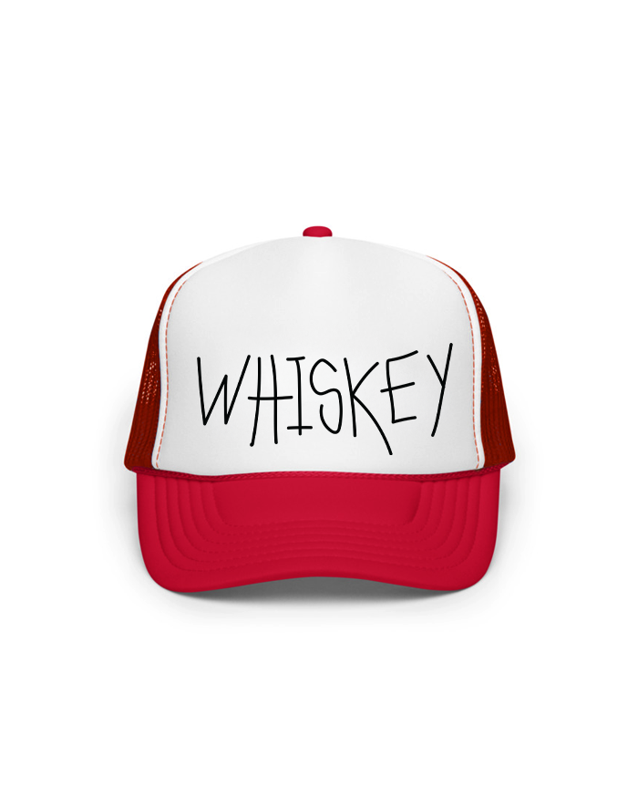 "WHISKEY" Foam Cap