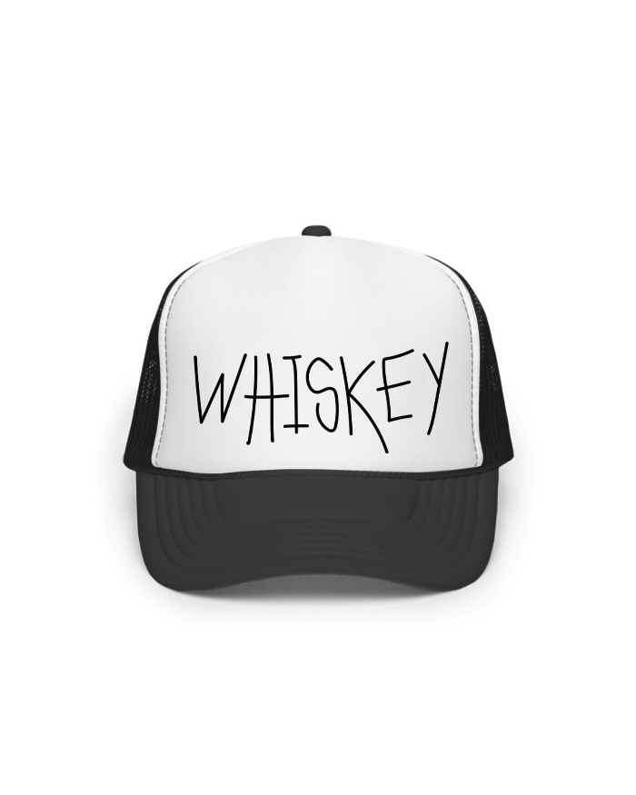 "WHISKEY" Foam Cap