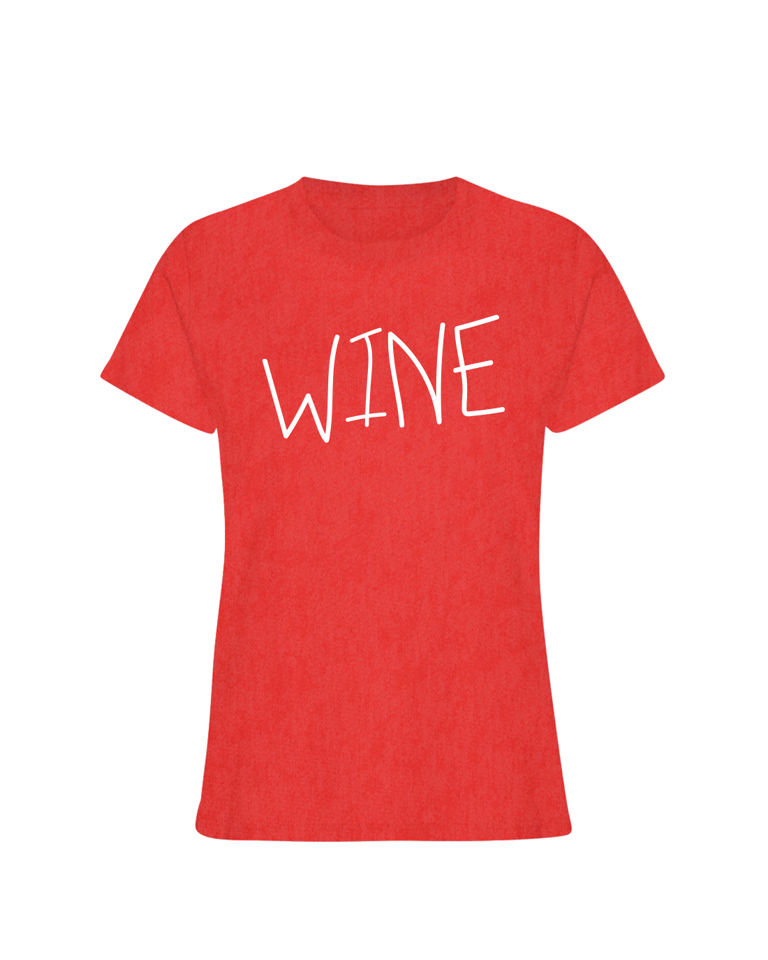 Womens "WINE" Tee